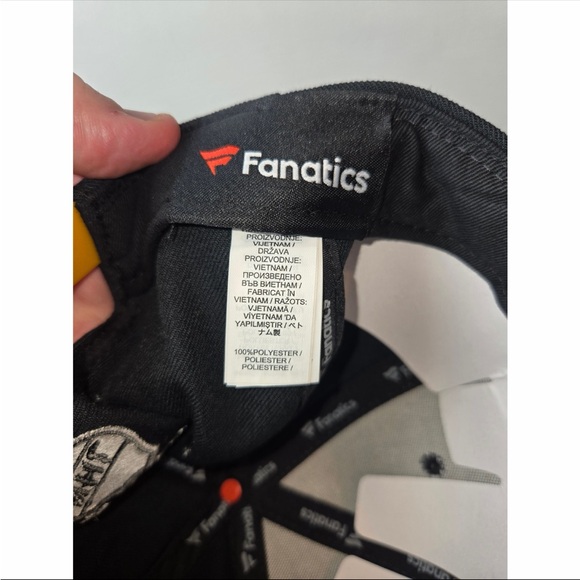 Boston Bruins Fanatics NHL Snapback Hat Vintage Logo OSFM - Picture 5 of 5